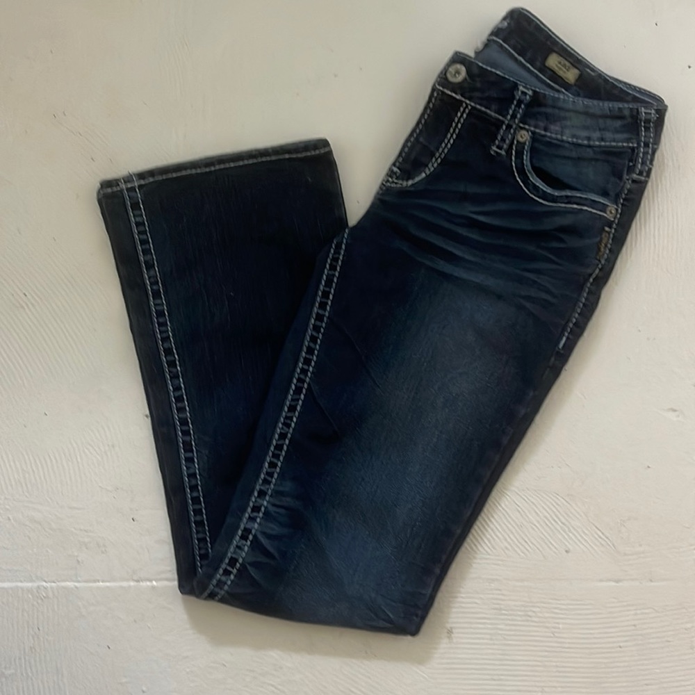 Silver Jeans AIKO Low Rise bootcut W33/L35 Dark-wash